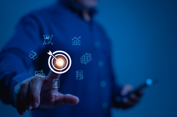 Futuristic Interface User Access To Target Via Technology Email In Age Of Machine Development