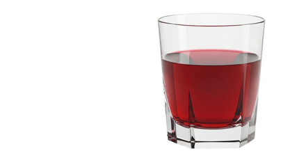 Isolated Red Wine Glass