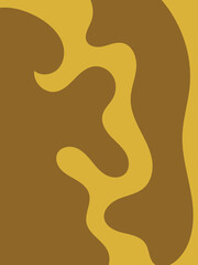 Abstract Modern Vector Design with Solid Background Element