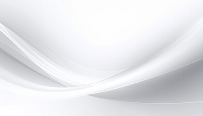 Obraz premium ホワイトグラデーションのシンプル光波背景