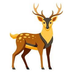 Fototapeta premium deer vector art