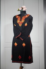 Display of kashmiri pheran, traditional dress of kashmir