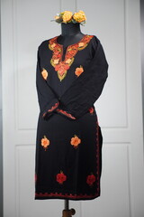 Display of kashmiri pheran, traditional dress of kashmir
