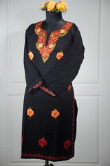 Display of kashmiri pheran, traditional dress of kashmir