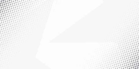 Abstract white and gray gradient background.Halftone dots design background.vector Illustration.