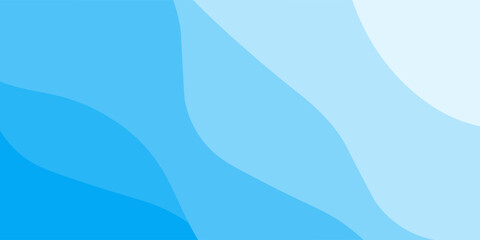 Abstract blue wavy background with smooth gradient layers. Soft and modern aesthetic, suitable for wallpapers, banners, or design projects.