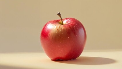 Fresh red apples, ripe and juicy, on black and wooden backgrounds highlight healthy, natural fruit