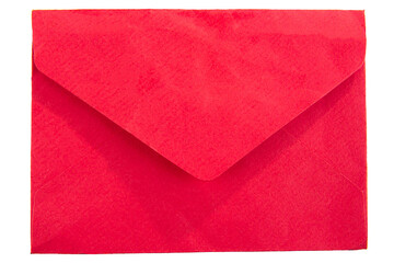 red envelope with red heart, png image