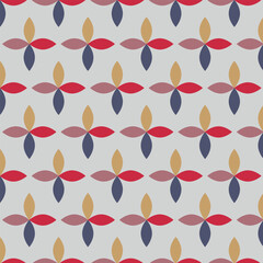 abstract geomatry flour pattern design art