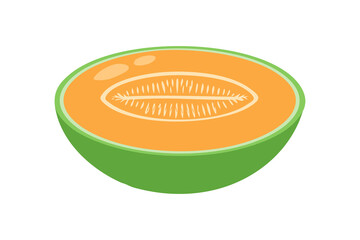 メロンのイラスト