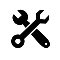 wrench and screwdriver icon