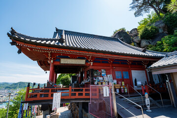 Obraz premium 千光寺本堂 広島県尾道市