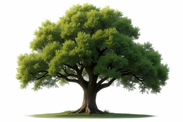 tree isolated on white
