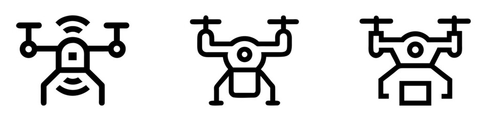  drones capturing modern technology of flight