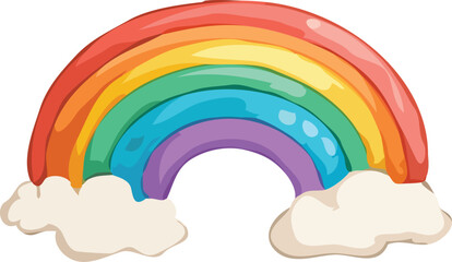rainbow of paper