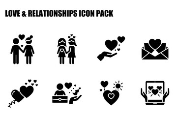 Love & Relationships Icon Pack