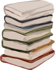 books vector art