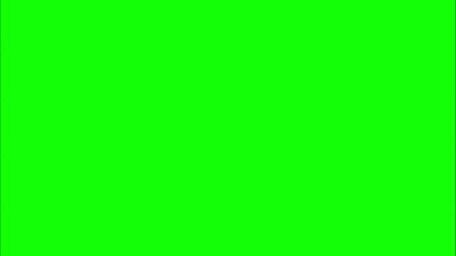 Cybersecurity Shield Icon Animation with Circuit Lines on Green Screen Background - Powered by Adobe