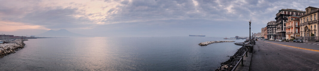 Obraz premium The city of Napoli, southern Italy