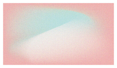 Grainy Abstract Gradient with Soft Pastels An Atmospheric Blend of Light Pink, White and Blue Vintage Style Design