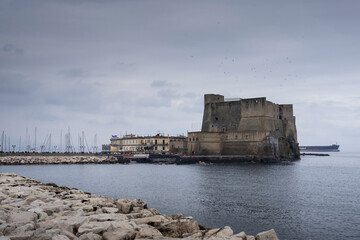 The city of Napoli, southern Italy
