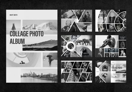 Collage Photo Portfolio Layout