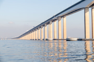 Rio Niteroi bridge in Rio de Janeiro.
