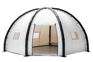 Inflatable Dome Tent Versatile Shelter for Events, Pop-up Shops, and Emergency Relief
