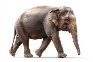 Fototapeta premium Majestic Asian Elephant Walking