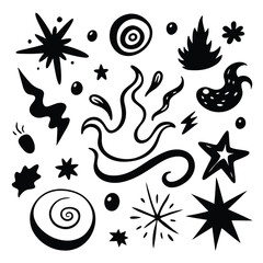 abstract floral design