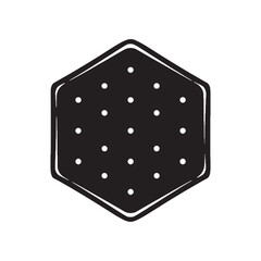 A crunchy classic – Crackers silhouette rendered in crisp Crackers vector – Crackers illustration

