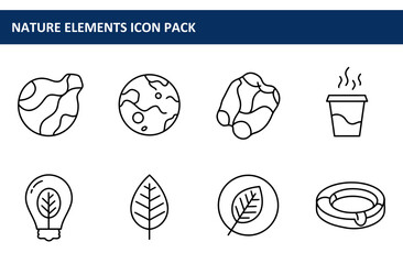 Nature Elements Icon Pack