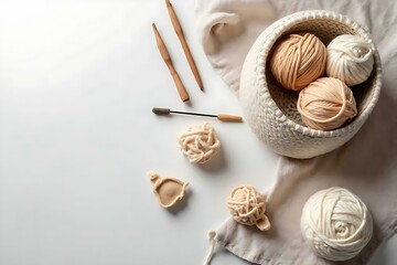 seashells on a wooden background