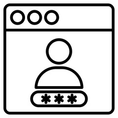 log in icon