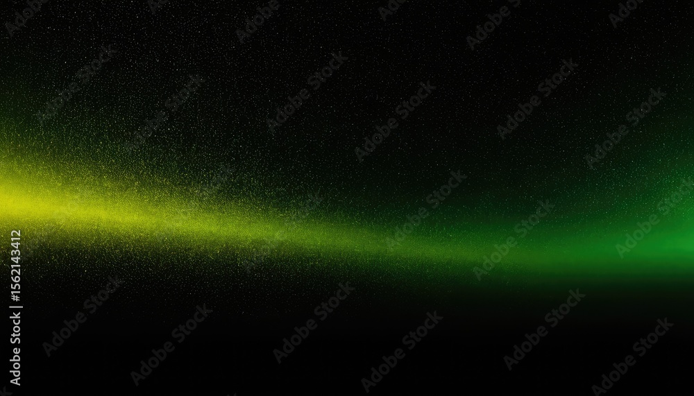Poster green abstract sparkly background with soft waves and sparkles neon soft futuristic banner 4