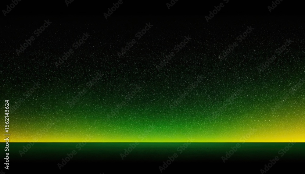 Poster green abstract sparkly background with soft waves and sparkles neon soft futuristic banner 3