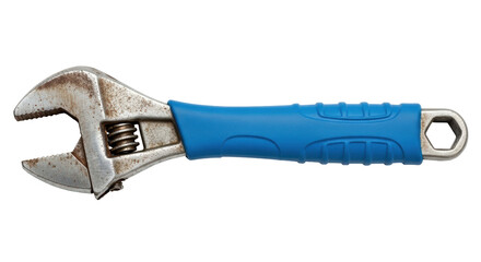 Obraz premium Isolated Wrench on White Background