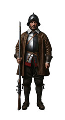 Obraz premium A soldier of the Thirty Years' War