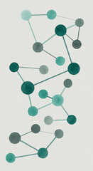 Obraz premium abstract network background