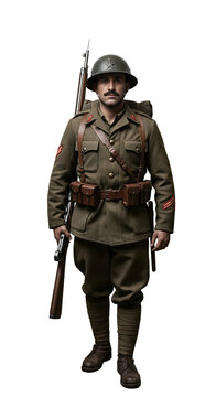 A soldier of the Spanish Civil War (Nationalists, 1938)