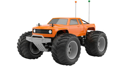 Isolated Remote Control Monster Truck © Agata