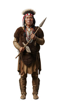 A chief of the Clovis culture