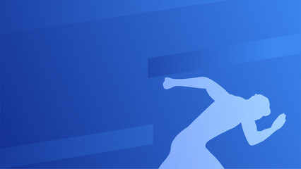 running background design
