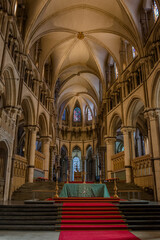 Fototapeta premium Views from the interior of Canterbury Cathedral, England