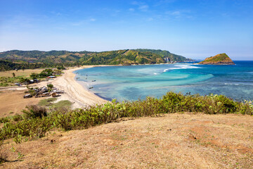 Areguling Beach, Lombok, Indonesia, Southeast Asia.