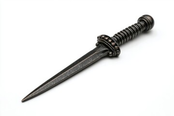 Ancient Dagger: Dark Metal, Ornate Detail, Classic Style