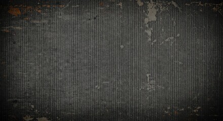 Dark textured surface with vertical ridges aged with visible cracks and blemishes