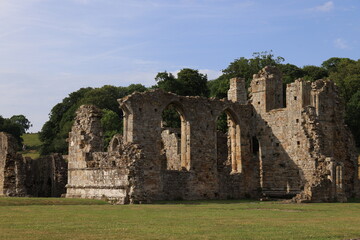 easby abbey in richmond england