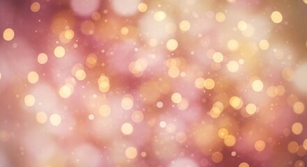 abstract background with bokeh lights