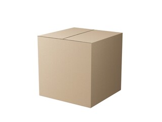 open cardboard box